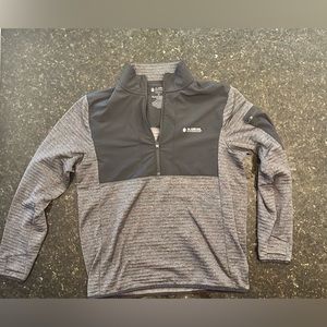 Duluth Trading Alaskan Hardgear men’s medium standard fit quarter zip pullover